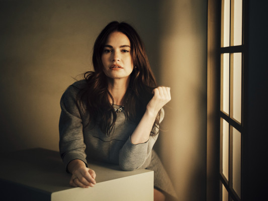 Lily James by Gareth Cattermole for Getty Images at TIFF 09/08/2025