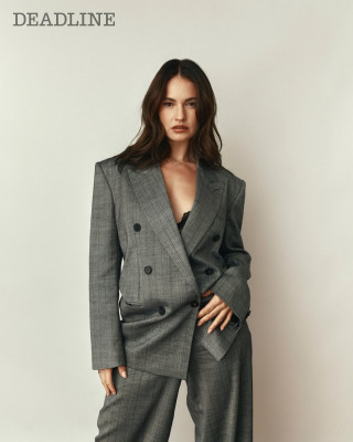 Lily James by Josh Telles for Deadline at TIFF 09/08/2025