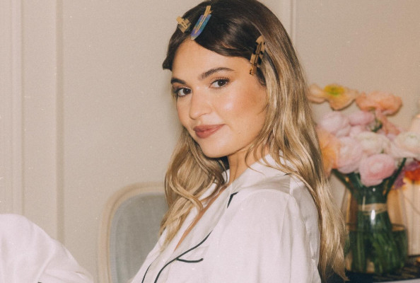 Lily James - Dior Fall 2025 Show in Kyoto, Japan 04/15/2025