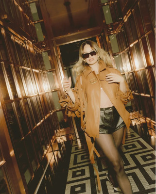 Lily James by Noémi Ottilia Szabo for Who What Wear, Rosewood London (2025)