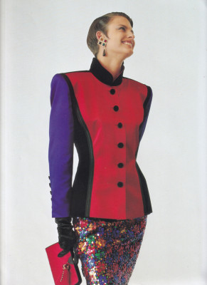 Linda Evangelista for Escada FW 1989