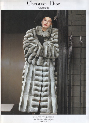 Linda Evangelista for Christian Dior 1986
