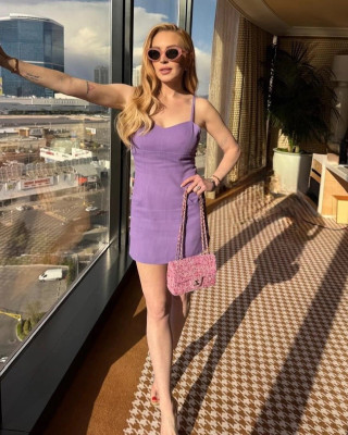 Lindsay Lohan - 'Freakier Friday' Presentation at CinemaCon in Las Vegas 04/03/2025