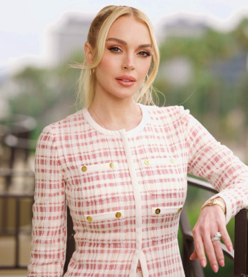 Lindsay Lohan - 'Freakier Friday' Press Day in Los Angeles 07/20/2025