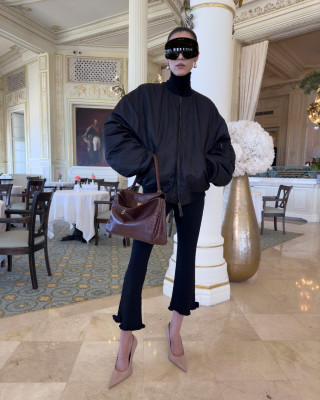 Liu Wen for Balenciaga FW 2025.26 by Juergen Teller