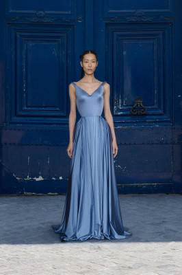 Liu Wen for Balenciaga F/W 2025 Couture