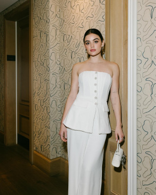 Lucy Hale by Orion Bustamante for 'Which Brings Me to You' NY Press Day 01/16/24