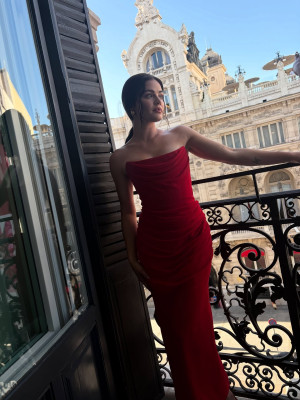 Lucy Hale - Carolina Herrera SS 2026 Show at Madrid Fashion Week 09/18/2025