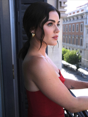 Lucy Hale - Carolina Herrera SS 2026 Show at Madrid Fashion Week 09/18/2025