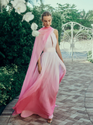 Maartje Verhoef for Monique Lhuillier Spring 2025