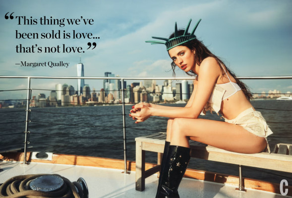 Margaret Qualley for Cosmopolitan