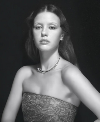 Mia Goth by Mark Peckmezian for Vogue Italy (2025)