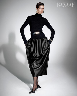 Mica Arganaraz for Harper's Bazaar U.S. September 2025