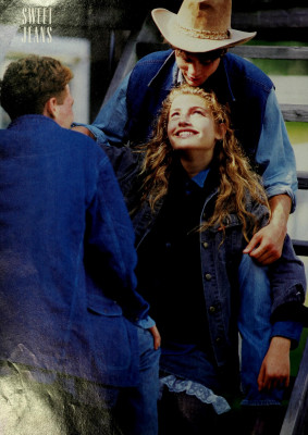 Michaela Bercu for MADEMOISELLE US Dec 1986 by OLIVIERO TOSCANI