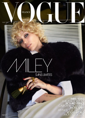 Miley Cyrus – for Vogue France November 2025