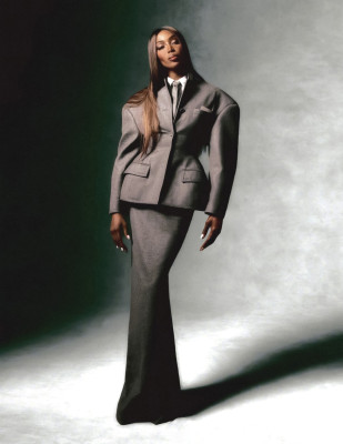 Naomi Campbell for Vogue Brasil September 2025 by Mar+Vin