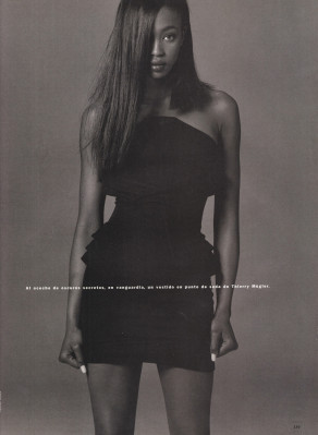 Naomi Campbell Vogue Spain June 1989