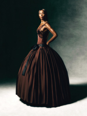 Naomi Campbell for Vogue Brasil September 2025 by Mar+Vin