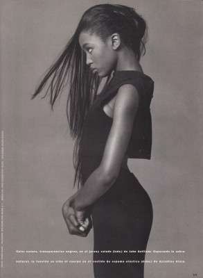 Naomi Campbell Vogue Spain June 1989