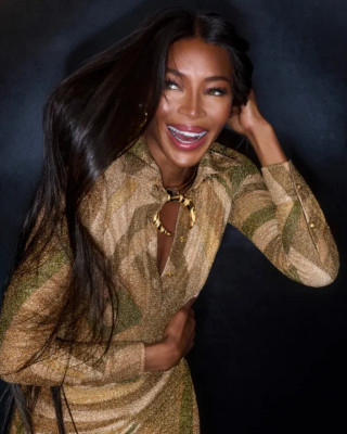 Naomi Campbell стала новым лицом осенней рекламной кампании дома PUCCI (Pucci Fa