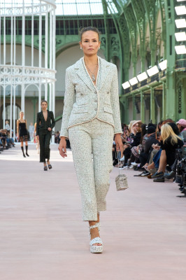 Natasha Poly for Chanel SS 2025