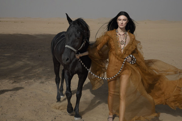 Olga Sherer for CK International 121 summer 2025 by Greg Lotus