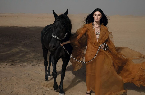 Olga Sherer for CK International 121 summer 2025 by Greg Lotus