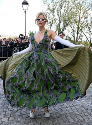 Paris Hilton at Vivienne Westwood Womenswear S/S 2026 Fashion Show