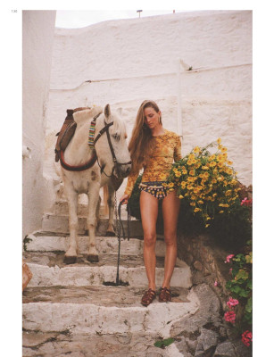 Rebecca Longendyke ~ Harper's Bazaar France JuneJuly 2025 by Purienne