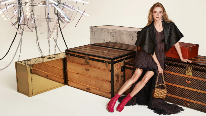 Rianne van Rompaey for Louis Vuitton FW 2024.25