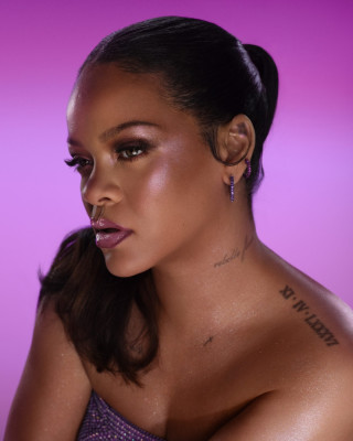 Rihanna - Fenty Beauty 'Diamond Bomb' Campaign 2025