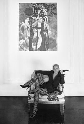 Sharon Stone ~ Harper's Bazaar España 09-2025 by  Eric Michael Roy