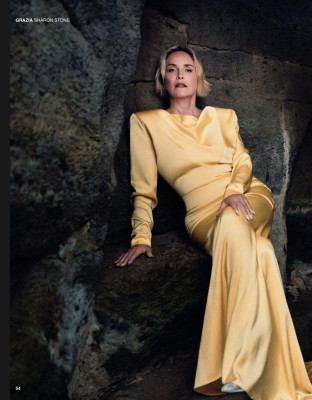 Sharon Stone – for Grazia Italy, August 2025