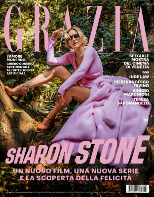 Sharon Stone – for Grazia Italy, August 2025
