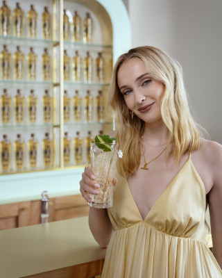 Sophie Turner for St-Germain Hugo Spritz June 2024