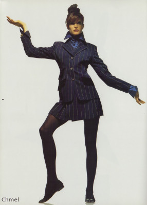 Stephanie Seymour for CRISCA Germany AW 1991-92 catalog by Albert Watson