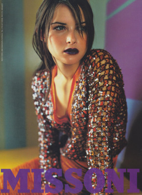 Tasha Tilberg for Missoni FW 1997.98 by Mario Testino