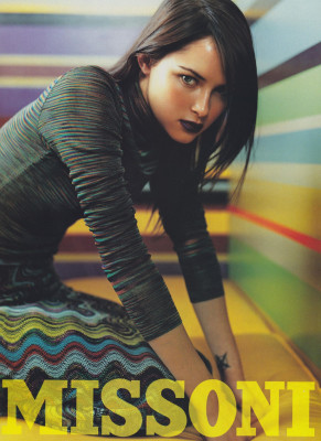 Tasha Tilberg for Missoni FW 1997.98 by Mario Testino