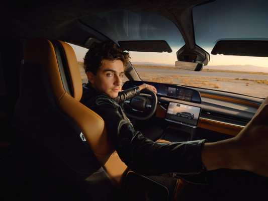 Timothée Chalamet by Chris Noltekuhlmann for Lucid Motors 'Gravity' (2025)