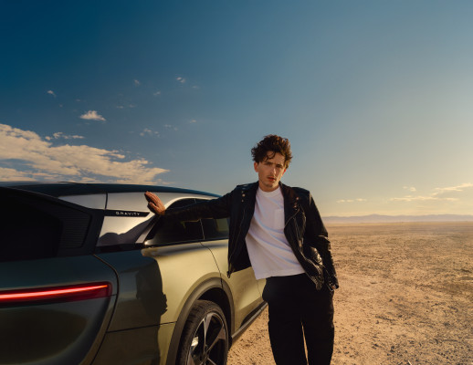 Timothée Chalamet by Chris Noltekuhlmann for Lucid Motors 'Gravity' (2025)