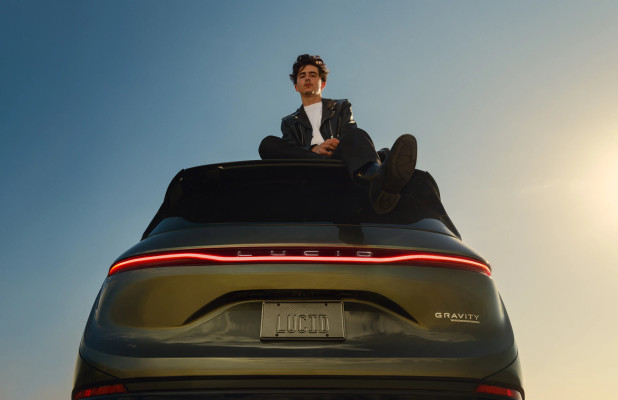 Timothée Chalamet by Chris Noltekuhlmann for Lucid Motors 'Gravity' (2025)