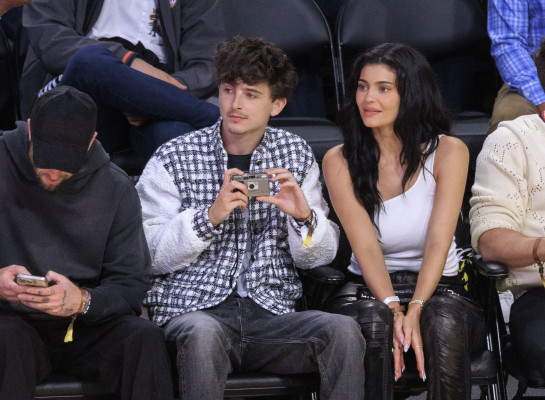 Timothée Chalamet - LA Lakers vs Minnesota Timberwolves Game in LA 04/30/2025