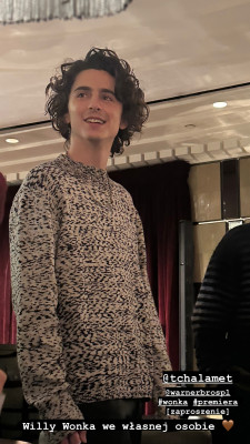 Timothée Chalamet - 'Wonka' Promo Event in London 11/30/2023