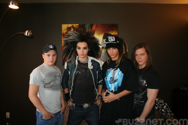 Tokio Hotel - Buzznet Photoshoot (The Roxy in West Hollywood 02/15/2008)