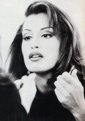 Yasmeen Ghauri for Diva Greece 5-1992