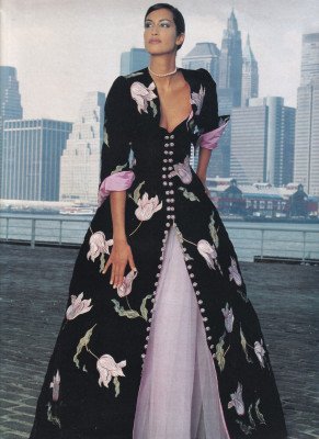 Yasmeen Ghauri ~ iHOLA! Spain fall/winter 1995 by Jesus Carrero