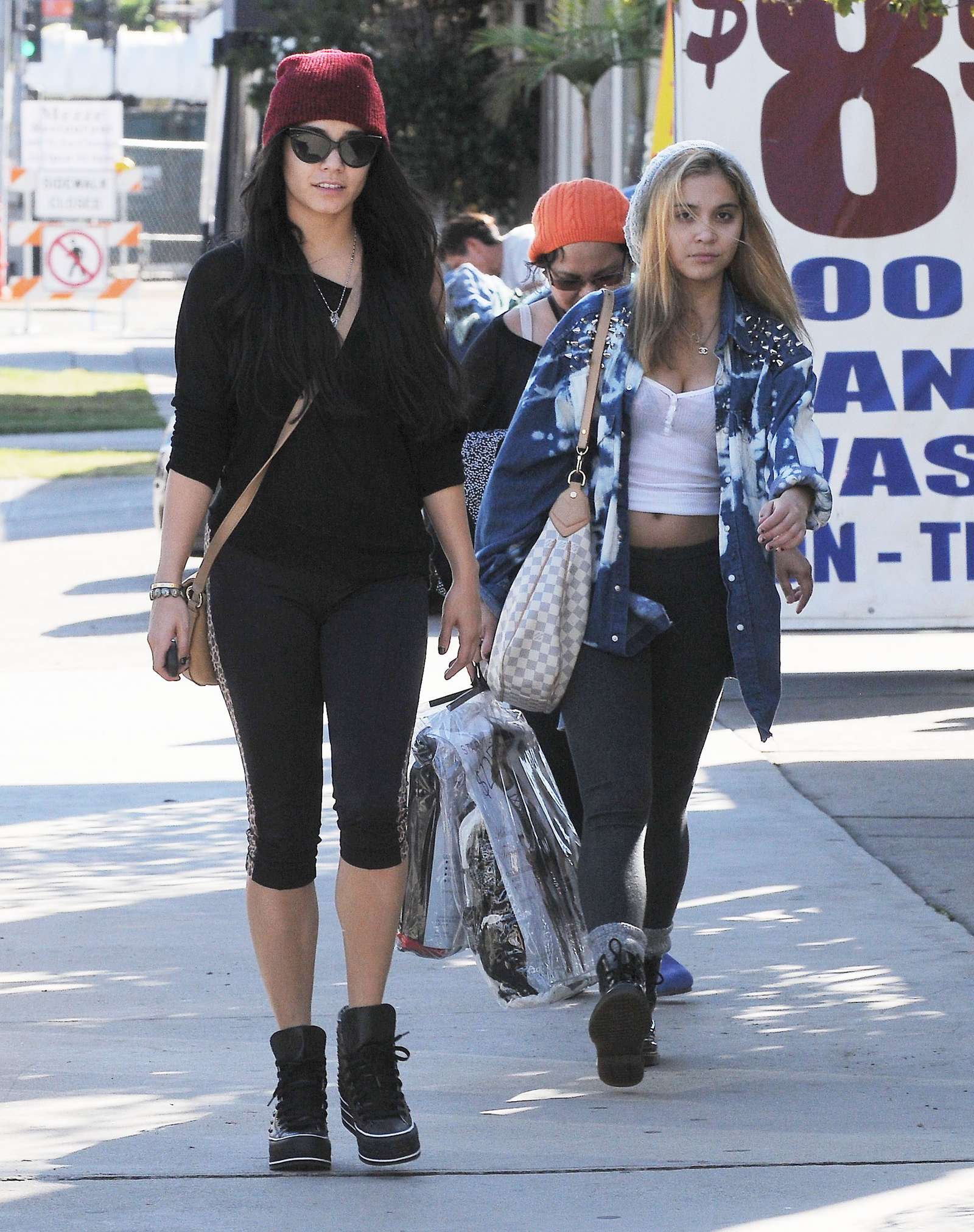 Photo from Vanessa and Stella Hudgens - Out in Los Angeles