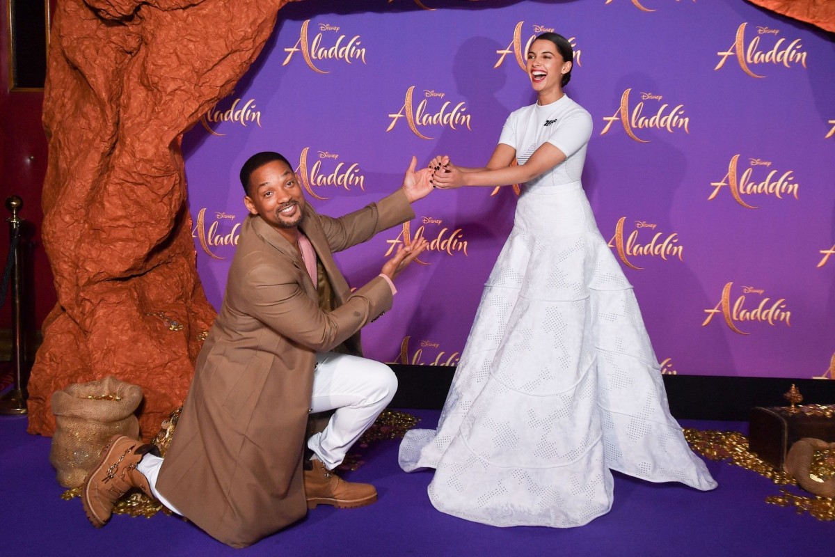 Naomi Scott - "Aladdin" Premiere in Paris || 2019