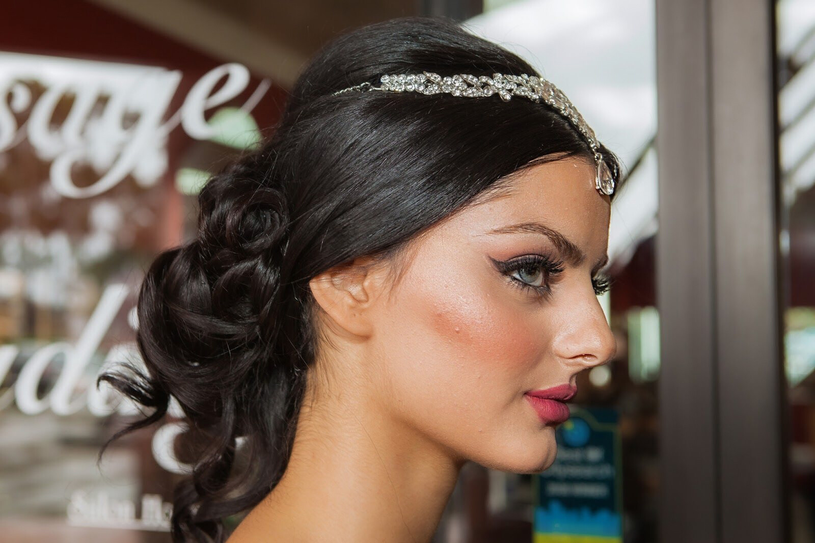 Mahlagha Jaberi at the Negah Magazine Fashion Show 