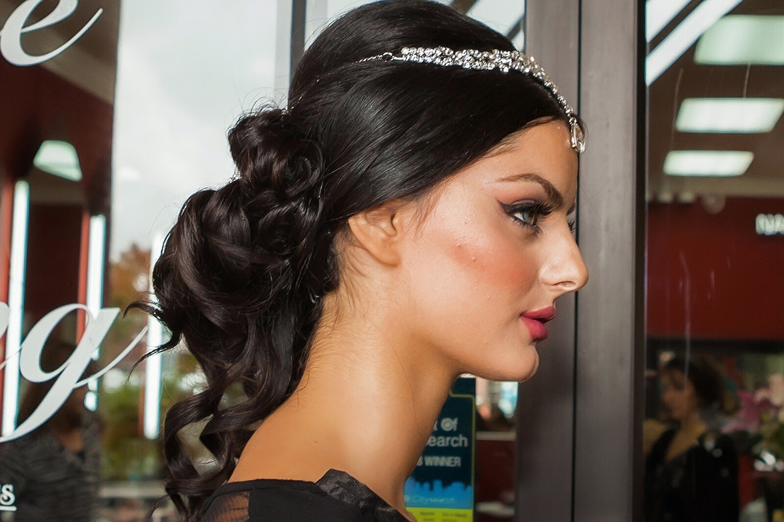 Photo from Mahlagha Jaberi at the Negah Magazine Fashion Show 